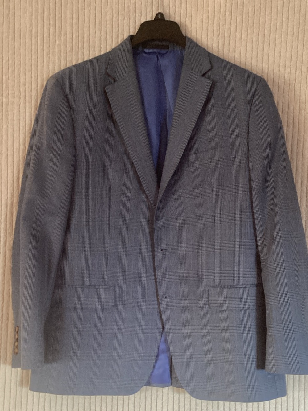 Chaps Blue Glen Plaid Sport Coat